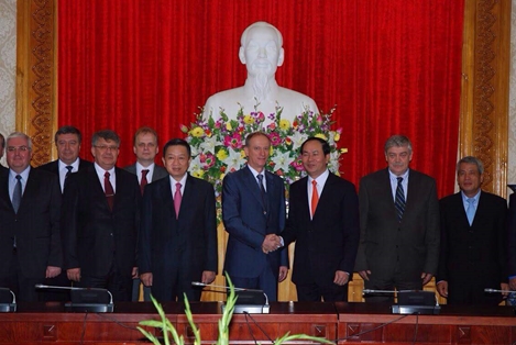 Chủ tịch nước Trần Đại Quang với công tác đối ngoại Công an nhân dân