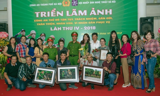 168 tác giả với 1.246 tác phẩm tham gia cuộc thi ảnh về Công an Thủ đô