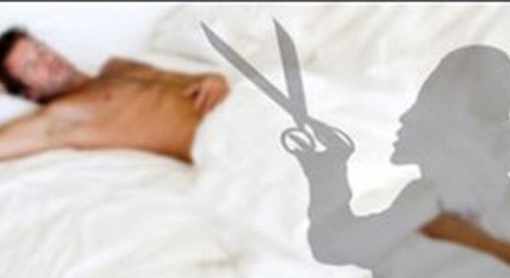 Cắt đứt “của quý” chồng vì mâu thuẫn vặt