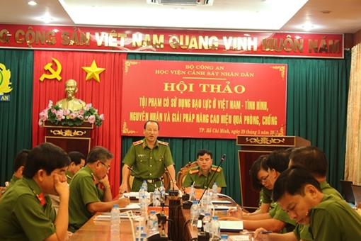 Tìm giải pháp phòng ngừa, ngăn chặn tội phạm có sử dụng bạo lực ở Việt Nam