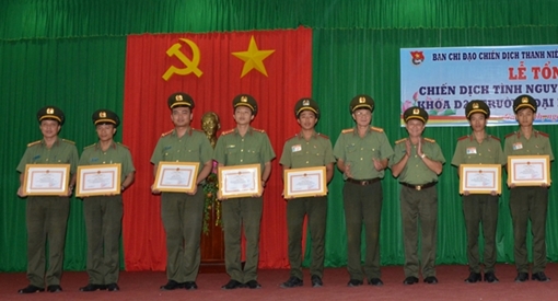 Sinh viên An ninh đóng góp hơn 6.000 ngày công giúp đỡ người dân nghèo