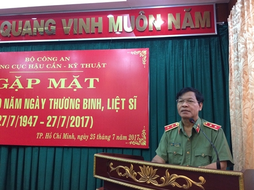 Gặp mặt thương binh, gia đình liệt sỹ trong lực lượng Hậu cần- Kỹ thuật