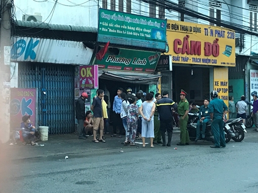 Phát hiện người phụ nữ chết cháy trên gác