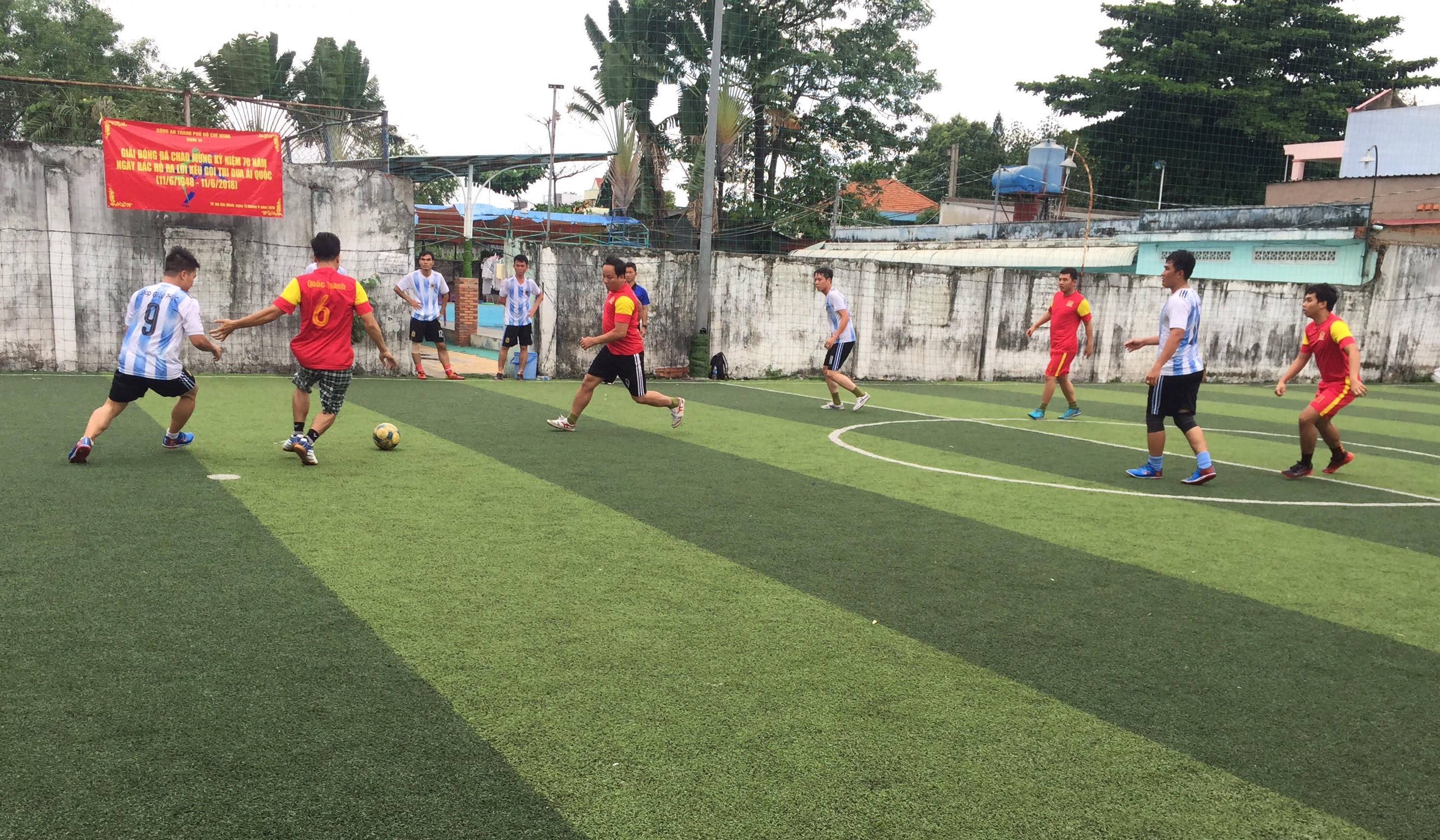 Sôi nổi Giải bóng đá Bộ Tư lệnh Cảnh vệ phía Nam