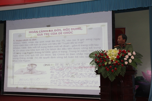 Sôi nổi Hội thi báo cáo viên giỏi Công an Tây Ninh