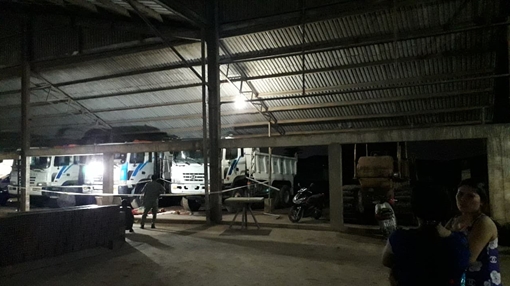 Nghi án người đàn ông bị cabin xe ben đè chết