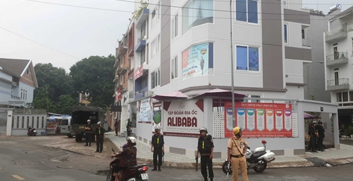 Tiếp tục khám xét chi nhánh công ty Alibaba ở TP Hồ Chí Minh
