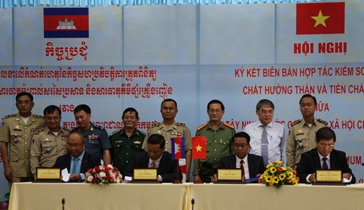 Tây Ninh và 3 tỉnh Campuchia hợp tác phòng, chống ma túy