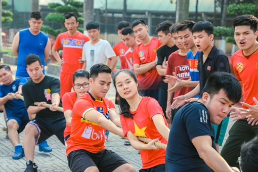 Sôi nổi hoạt động “Mừng Đảng, mừng xuân” của hơn 200 sinh viên An ninh