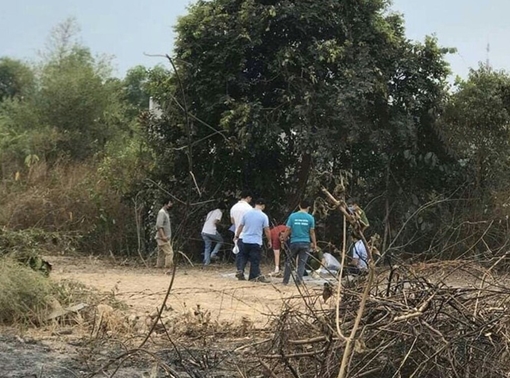 Phát hiện bộ xương người ở khu đất trống