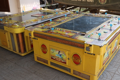 Phá 2 điểm đánh bạc “núp bóng” game bắn cá