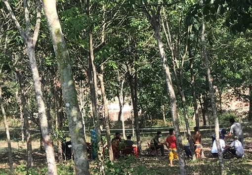 Nghi án nam thanh niên chết cháy trong vườn cao su