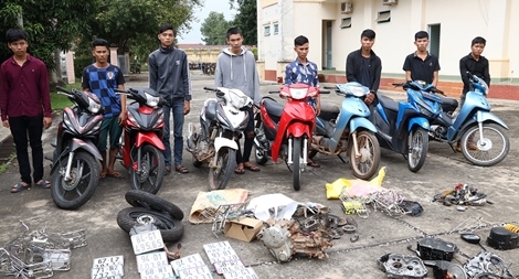 Phá đường dây tiêu thụ xe gian phía Nam với thủ đoạn tinh vi