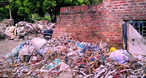 Cơ sở phế liệu gây ô nhiễm môi trường