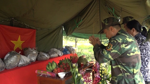 Phát hiện 7 bộ hài cốt liệt sĩ trong lúc làm vườn tại Đồng Nai