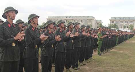 Học viên các trường Đại học CAND phía Nam dự huấn luyện đầu khóa