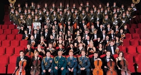 Dàn quân nhạc của Tổng thống Putin sẽ giao lưu với Dàn Quân nhạc Công an