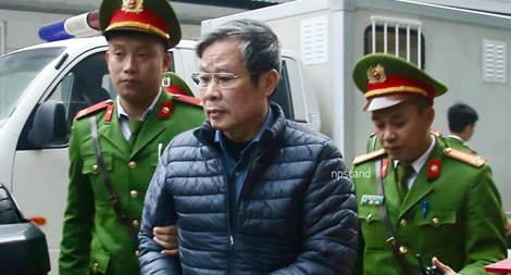 Nguyễn Bắc Son, Trương Minh Tuấn và đồng phạm đến Tòa án