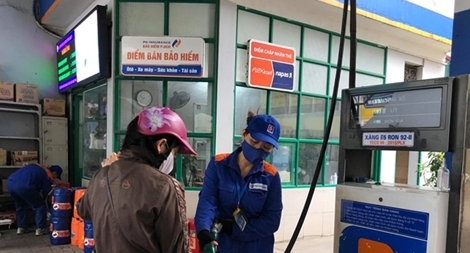 Giá xăng E5RON92 và các mặt hàng dầu tăng nhẹ