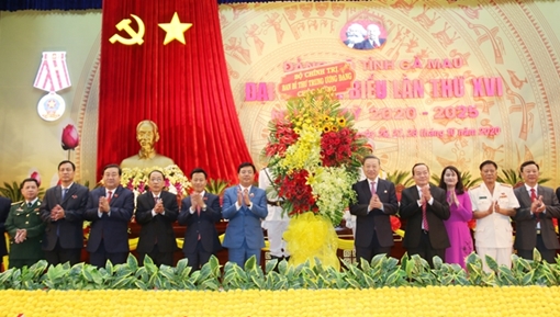 Khai mạc Đại hội đại biểu Đảng bộ tỉnh Cà Mau