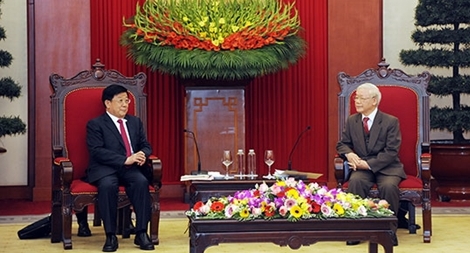 Lãnh đạo Đảng, Nhà nước tiếp Bộ trưởng Bộ Công an Trung Quốc