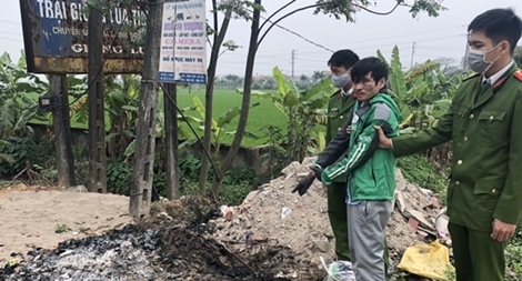 Làm rõ danh tính tên cướp ngân hàng ở Phúc Thọ  