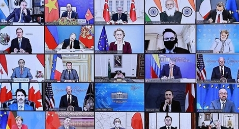 Chủ tịch nước Nguyễn Xuân Phúc tham dự Hội nghị thượng đỉnh về Khí hậu