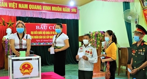 Đã có 98,43% cử tri cả nước tham gia bỏ phiếu