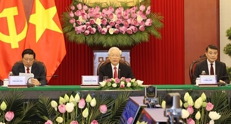 Tổng Bí thư Nguyễn Phú Trọng dự Hội nghị thượng đỉnh giữa Đảng Cộng sản Trung Quốc và các chính đảng trên thế giới