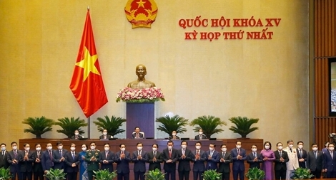 Chính phủ nhiệm kỳ 2021 - 2026 ra mắt Quốc hội