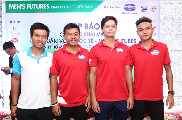 Lý Hoàng Nam đặt mục tiêu vô địch Men's Futures Becamex 2016