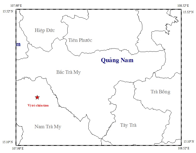 Chuyên gia trấn an người dân về động đất ở Quảng Nam