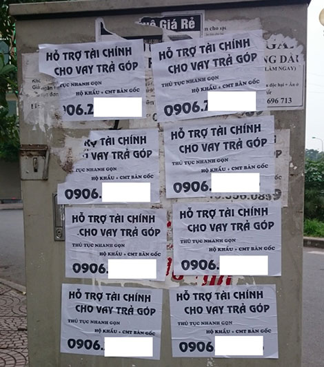 Cảnh giác với bẫy “tín dụng đen” kiểu mới 