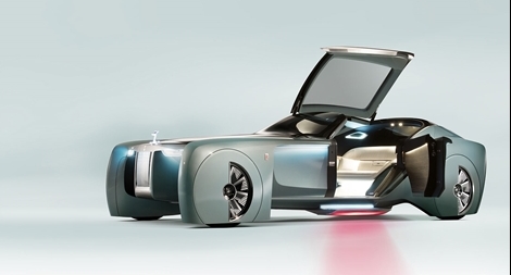 Ý tưởng thiết kế xe hơi tương lai quá "điên rồ" của Rolls-Royce