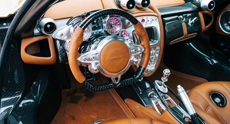 Khám phá nội thất siêu xe “thần gió” Pagani Huayra giá 78 tỉ