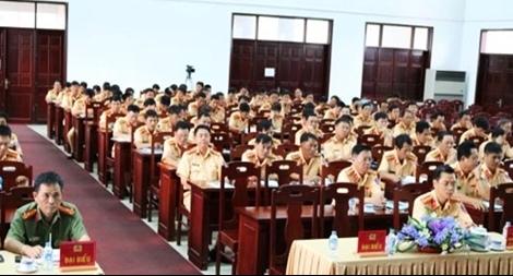 Tập huấn công tác tuần tra kiểm soát và xử lý vi phạm đường thủy