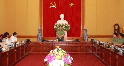 Bộ Công an họp về xây dựng mới các Trường trong CAND