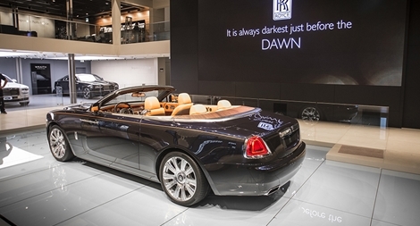 Xe siêu sang mui trần Rolls-Royce Dawn sắp đến Việt Nam?