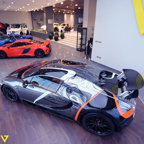 Bugatti Veyron Super Sport hàng độc xuất hiện ở Saudi Arabia