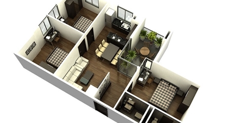 Lượng giao dịch căn hộ chung cư không có đột biến