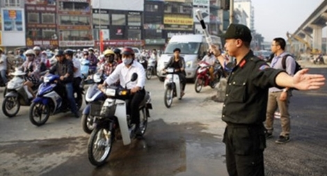 171 lượt Cảnh sát cơ động Hà Nội được khen thưởng trong tháng 7