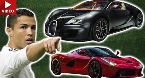 Điểm mặt 10 siêu xe đắt nhất trong bộ sưu tập của Cristiano Ronaldo