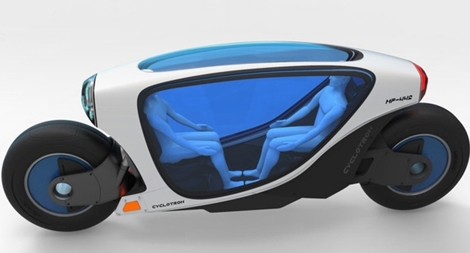 Xe máy tự lái thân thiện với môi trường đầu tiên trên thế giới