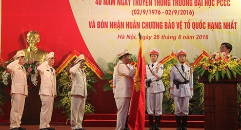 Kỷ niệm 40 năm Ngày truyền thống Trường Đại học Phòng cháy chữa cháy