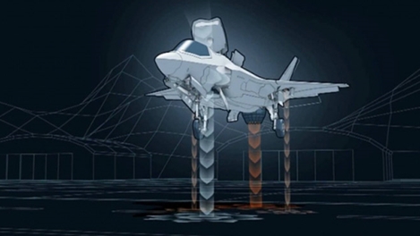 Sửng sốt với cảnh tiêm kích F-35B hạ cánh thẳng đứng