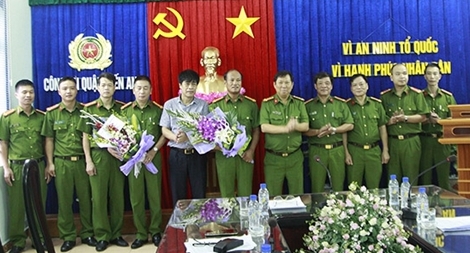 Công an Hải Phòng khen thưởng các đơn vị lập công xuất sắc