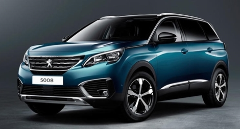 Peugeot 5008 "lột xác" thành SUV đối đầu Toyota Fortuner, Ford Everest