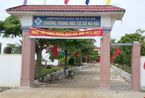 Gần 1.000 học sinh ở Kỳ Hà đã đến lớp 