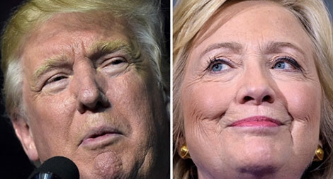 Bà Hillary Clinton hoàn toàn áp đảo ông Donald Trump