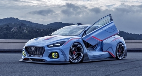 Lộ diện xe đua hiệu suất cao Hyundai RN30 Concept